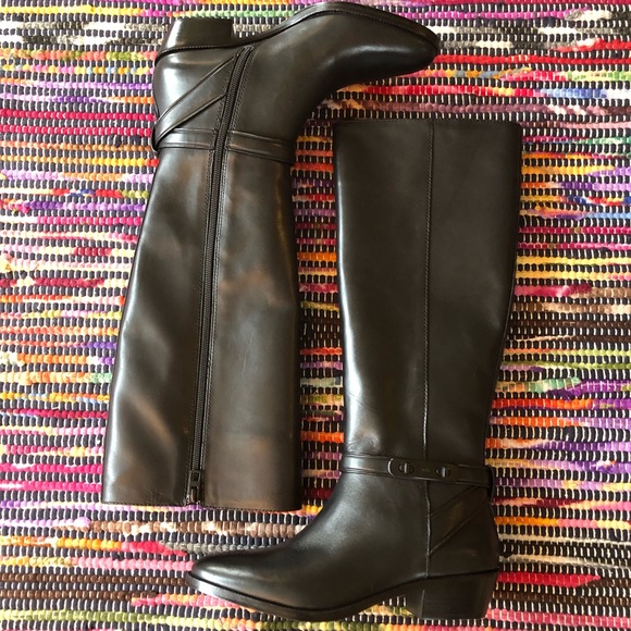NWOT Coach Caroline Leather Boots - Picture 3 of 8